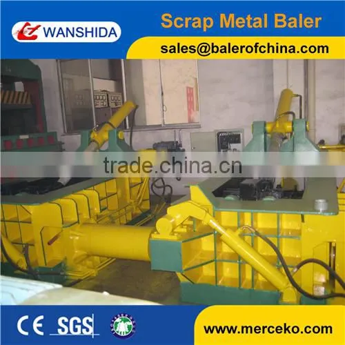 China High Quality Aluminum Cans Press Compactor Scrap Baling Press photo-3