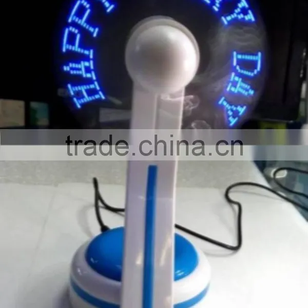 LED Message Usb Fan Promotional Led Usb Fan Customized Words Usb Fan Programmable Led Usb Fan photo-5