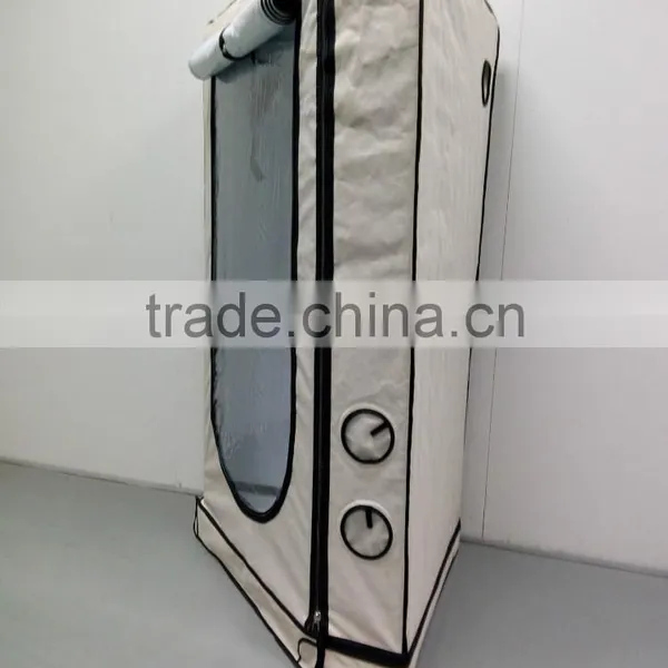 New Triangle Style High Quality Grow Tent Material Grey Mylar 600D Grow Room Grow Tent Hydroponics photo-3