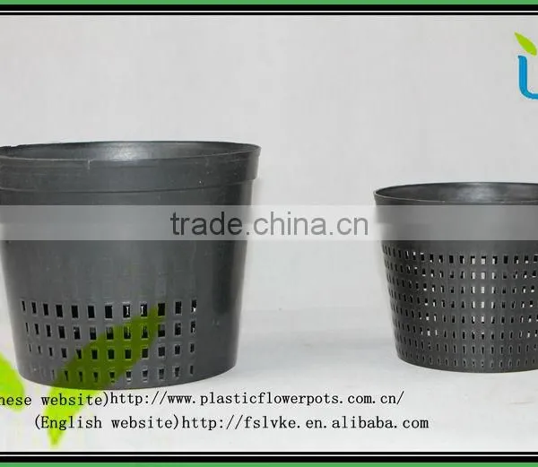 Black Net Pot Plastic Flowet Pot photo-4