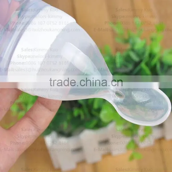 100% BPA Free Silicone Baby Food Feeder Silicone Squeeze Baby Feeder photo-5
