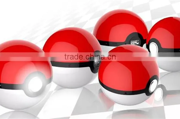 Pokemon Go Pokeball Hot Sales Porjector Power Bank 12000mah Poke Luminescent Ball Mobile Charger photo-4