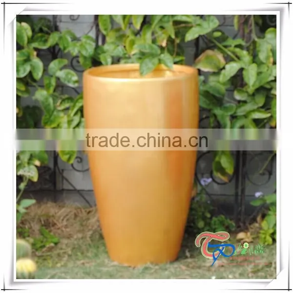 Fiberglass Indoor DecorationTall Flower Pot Planter photo-5