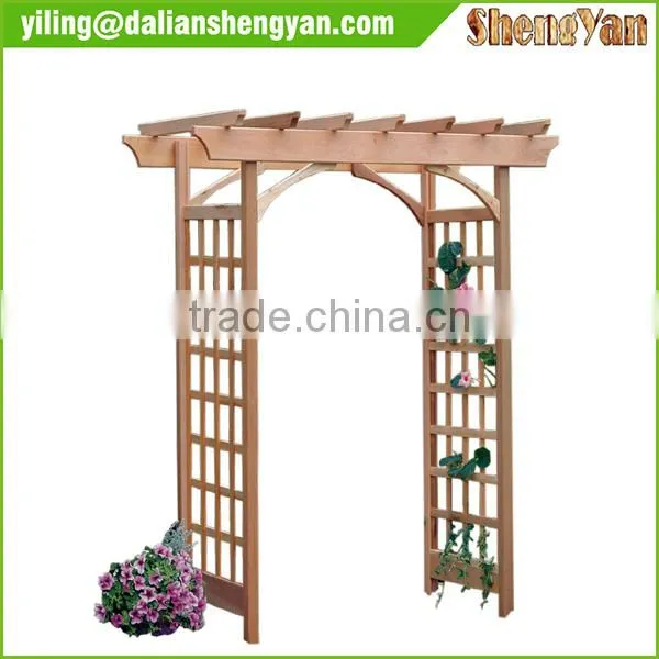 Outdoor Decorative Garden Wooden Arch photo-3