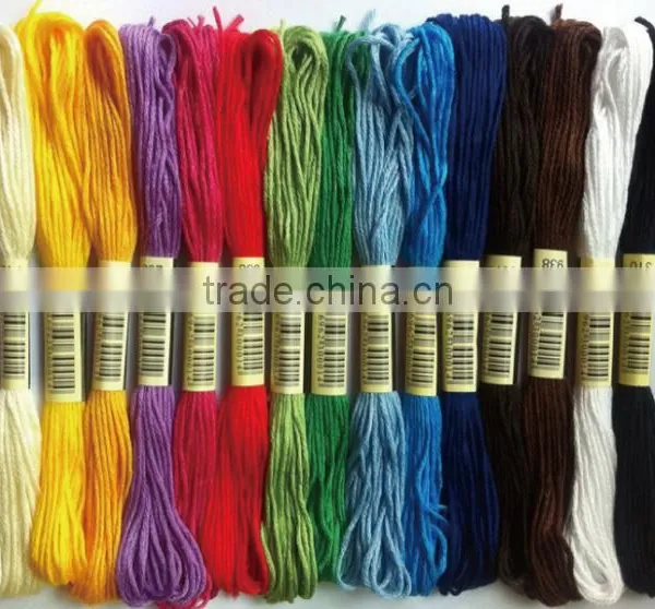 150831001 Best Price Top Quality Cross Stitch Thread / DIY Embroidery Thread Floss photo-3