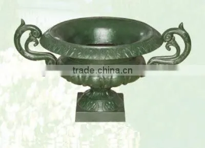 Trade Assurance Big Black Cast Iron Garden Pot,garden Big Pots,garden Flower Pots photo-5