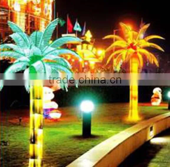 Outdoor Artificial Fake Decorative Colorful Street Light Tree LGH15-13 photo-6