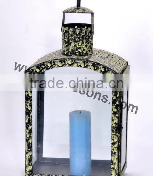 Stylish Antique Metal Lantern for Candles photo-6