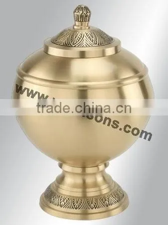 Home Use Brass Metal Urns | Brass Urns Manufacture | Companion Cremation Urns photo-2