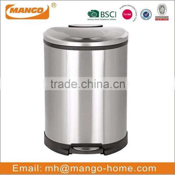 Big Foot Pedal Stainless Steel Dustbin photo-5
