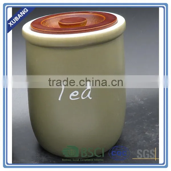 Round Shape Hermetic Porcelain Jar Coffee Jar Tea Jar photo-4