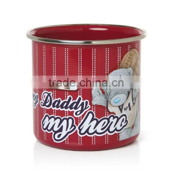 Galvanized Enamel Mug With Cute Designs photo-2