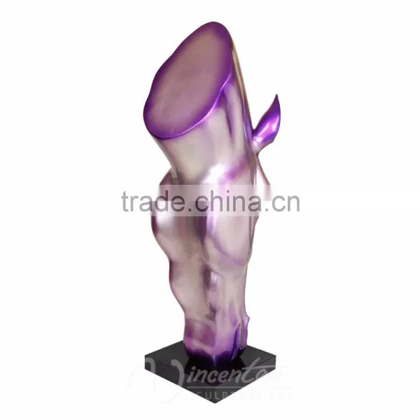 Home Decoration Promotion Resin Craft Fiberglass Head Horse Statue photo-3