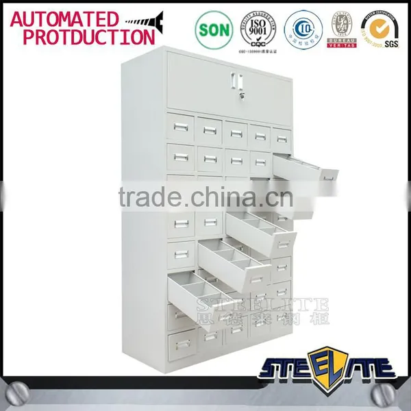 SGS Certifited EU Pharmacy Furniture Steel Drawer Cabinets photo-3