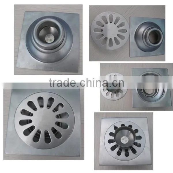 304 Stainless Steel Rectangular Small Shower Drains photo-3