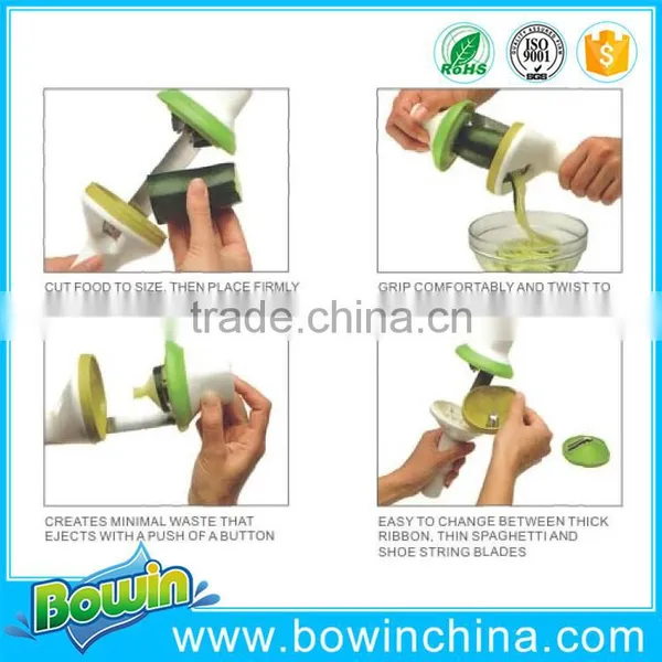 2016 Hot Sale Plastic Spiral Vegetable Slicer as Seen on tv photo-2
