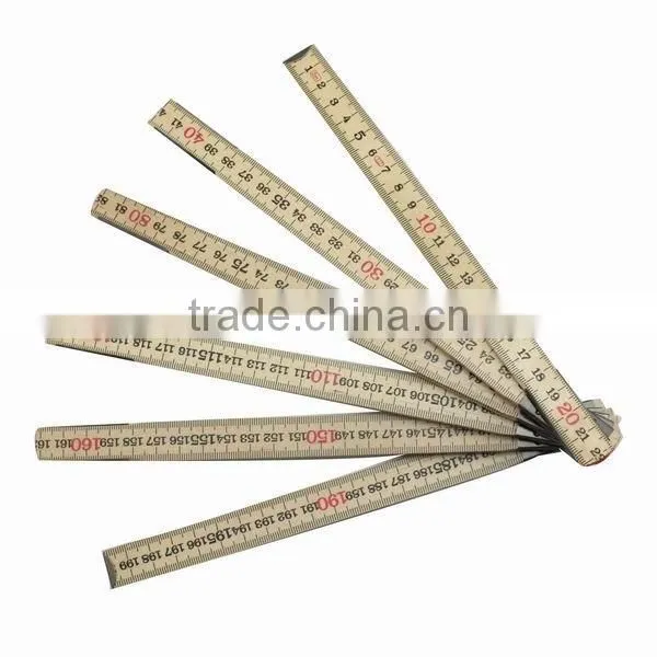 2 Meters 10 Folds Metal Folding Ruler photo-4