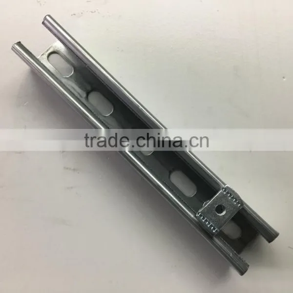 No PS Just as it is Real Galvanized Sheet Metal Solid Strut Channel photo-2