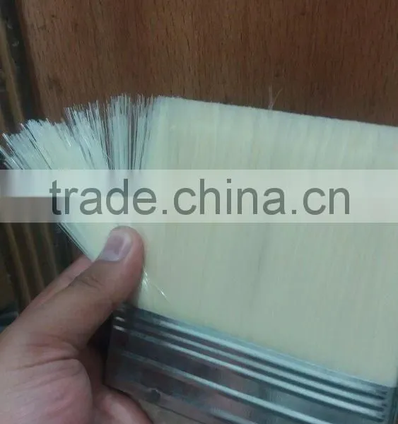 off White Polyetser PET Filament Bristles for Brush Making 0.25mm Diameter photo-4