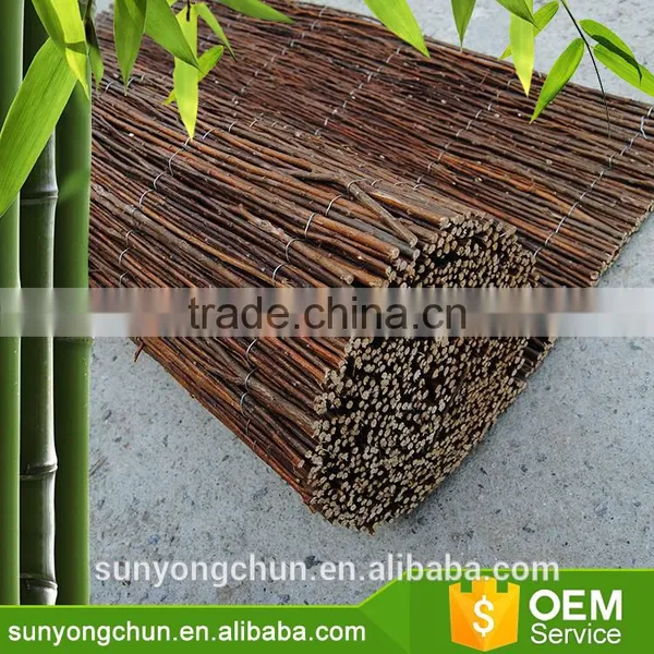 Original Manufacture of Willow Mat Screening Garden Re- Furnishment photo-5