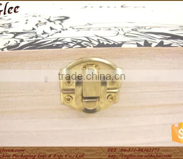 Pine Wood Fancy Tea Storage Box photo-2