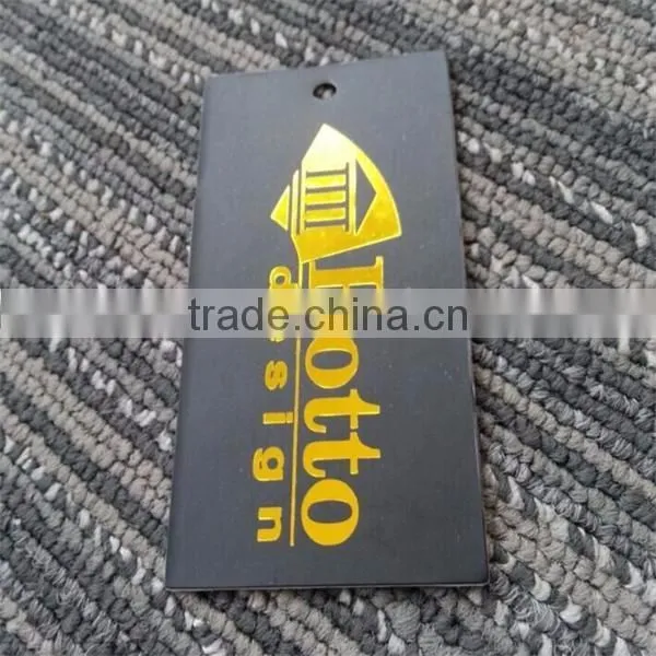High Quality Gold Logo Jeans Hang Tag photo-2