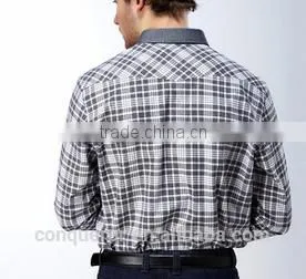 Design Shirt ,custom Shirt ,check Shirt MSH20150017 photo-2