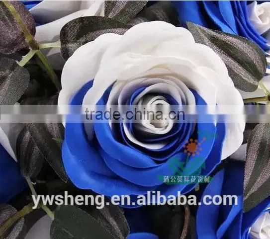 Wholesale Decorative Artificial Two-tone Rose Flower Soap Flower for Festival photo-3