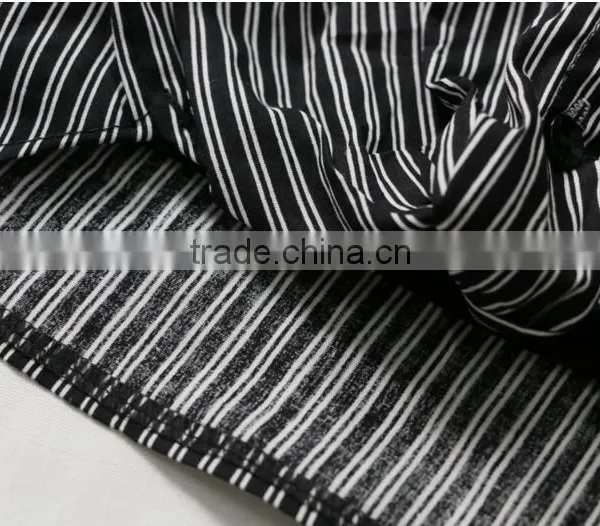 2-7 Years Wholesale 2017 New Girls Striped Bow Shirt Autumn Off Shoulder Fashion Girls Blouses (pick Size Color) photo-4