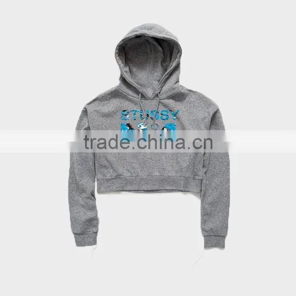 Hot Sale Hoodies Long Sleeve Crew Neck Ladies Sexy Sportswear photo-4