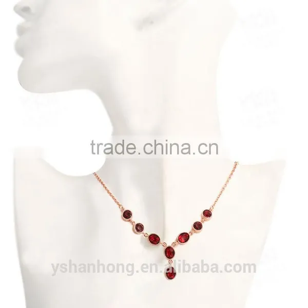 Rose Gold Long Sweater Fashion Chain Neaclaces photo-5