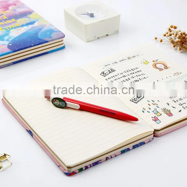 A6 Hardcover Planner Custom Section Sewing Flexible Back Diary Notebook /sketch Notepad /memo Pad photo-3