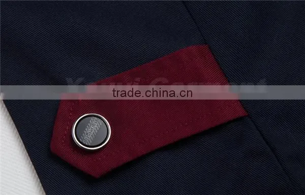 Cheap Contrast Color Professional Mechanic Work Uniforms photo-4