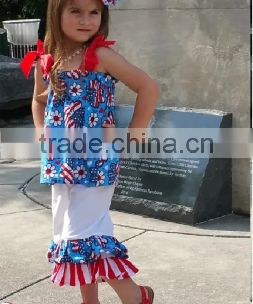 Ibear Garment Factory Girls Clothing Latest Design Baby Frock Dress Wild Dress Ruffle Sets Boutique Spring Outfits photo-6