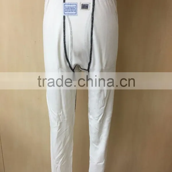 Soft Knit Nomex FR Antibacterial Deodorant Inherently Flame Retardant Blending Pants Underwear FIA Approved