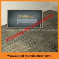 Wholesale Cheap China ECO Friendly Office Use Nylon Carpet Tiles With PVC Backing photo-3
