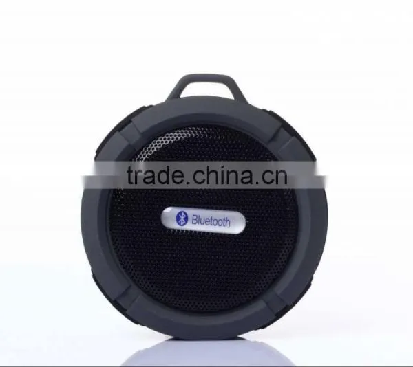 Waterproof and Shockproof Bluetooth Wireless FM Stereo Speaker For IPhone SmartPhone Tablet PC photo-2