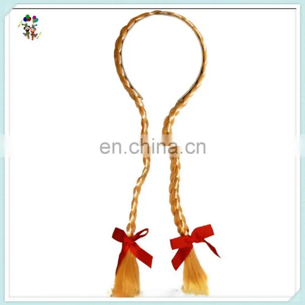 Oktoberfest Dutch Dorothy Bavarian Beer Girl Black Hair Braided Headbands HPC-0120 photo-4