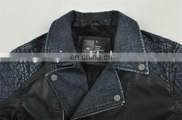 Good Quality Mens Custom Design Yamaha Leather Jacket photo-5