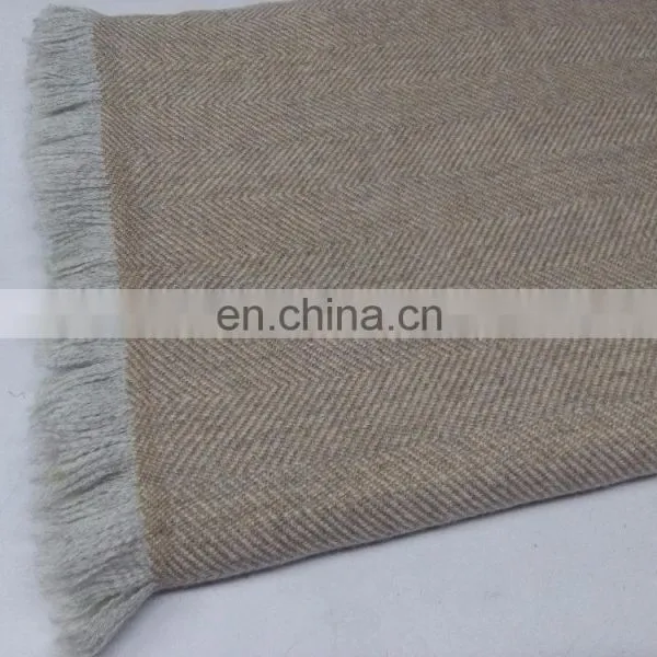 Pashmina Blanket,Herringbone Pashmina Blanket,wool Blanket photo-2