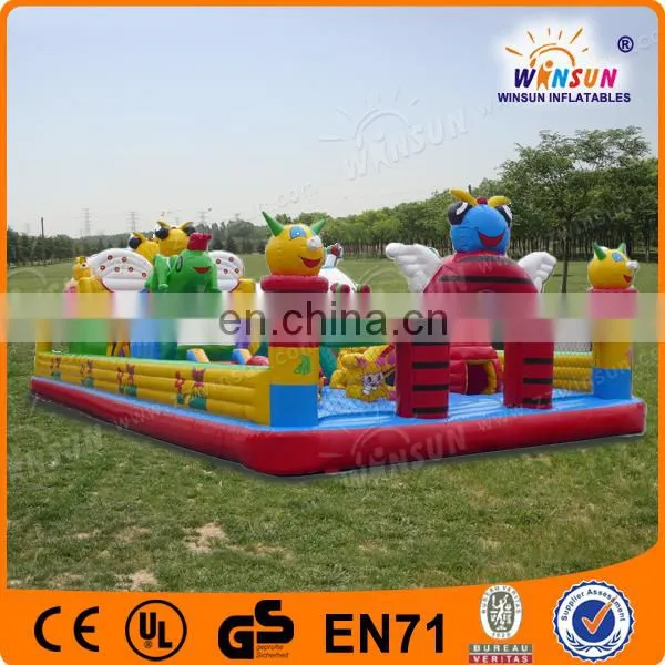 2017 Latest Inflatable Amusement Park,inflatable Indoor Playground,inflatable Fun City photo-6