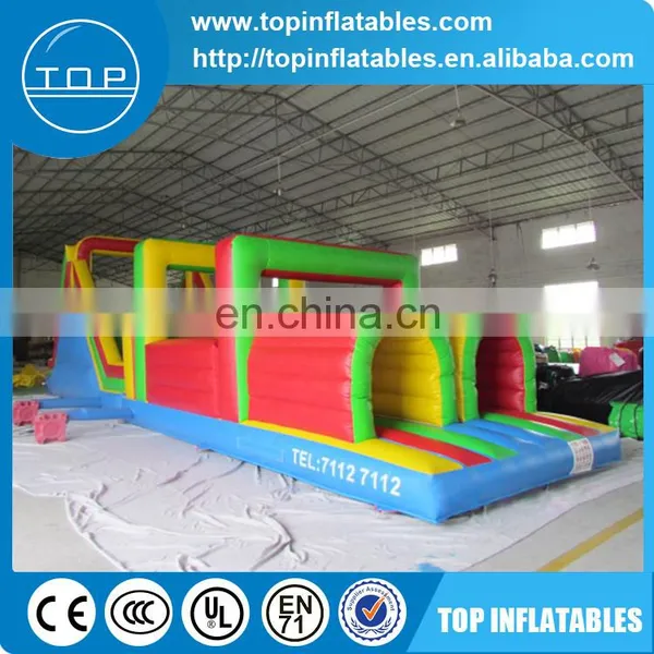 Inflatable Obstacle Course,double Channel Inflatable Obstruction photo-2