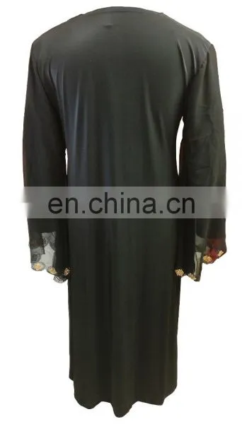 Decent Casual Wear 2017 Plain Abaya Burkha / Latest Islamic Wear Burqas 2017 (dubai Abaya 2017) photo-6