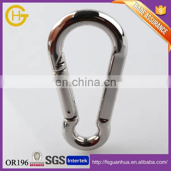 Fancy Design Polished Nickle Spring Die-casting Hook photo-2