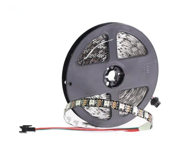 DC5V WS2812 Pixel Digital LED Strip 5050 RGB 30/60/144LED WS2812B LED Pixel Strip Light IP30 IP65 IP67 Waterproof