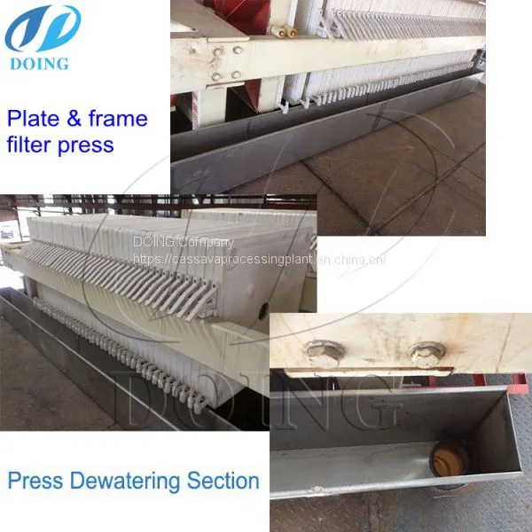 Cassava flour processing machine automatic system