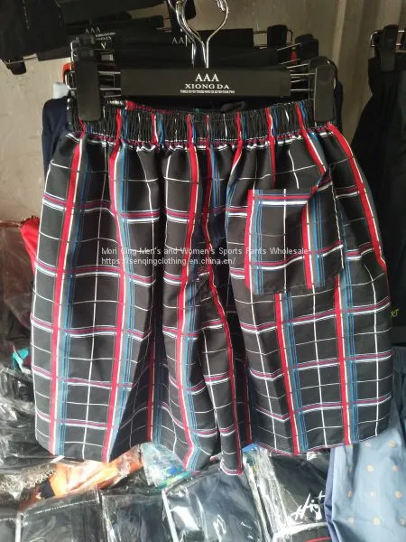 Printed Summer Shorts, Wide Sweatpants, Men's Breathable Beach Pants. photo-4