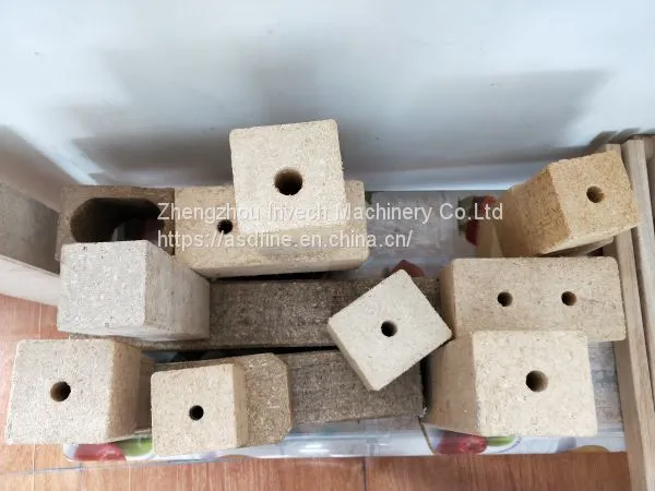 Wood Chips Block Making Machine photo-5