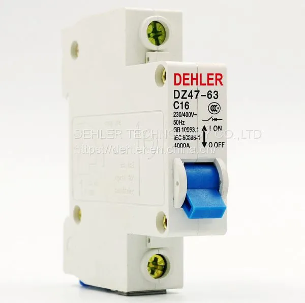 DZ47-63 C16 1P Miniature Circuit Breaker Low Voltage Circuit Breaker High Section C16 Miniature Circuit Breaker photo-3