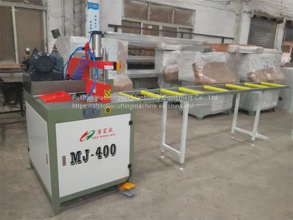 90 Degree Semi-automatic Single Head Aluminium Cutting Machine